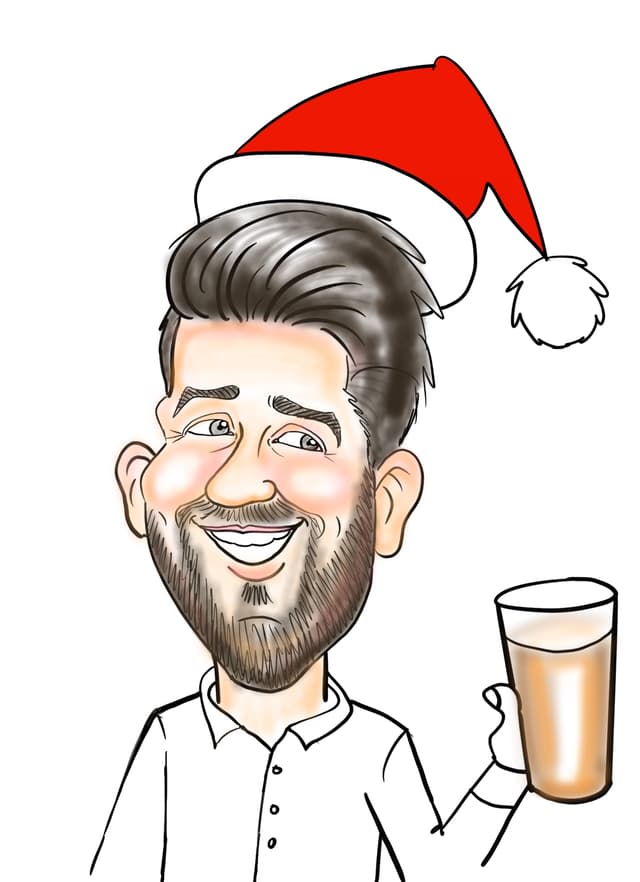 Christmas Caricature Drawing Workshop 