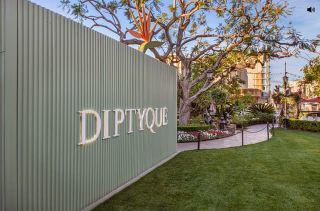 Diptyque Pop Up at The Grove
