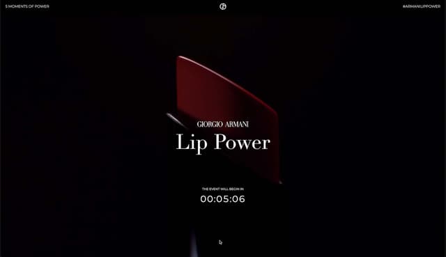 Giorgio Armani’s Lip Power lipstick - 0