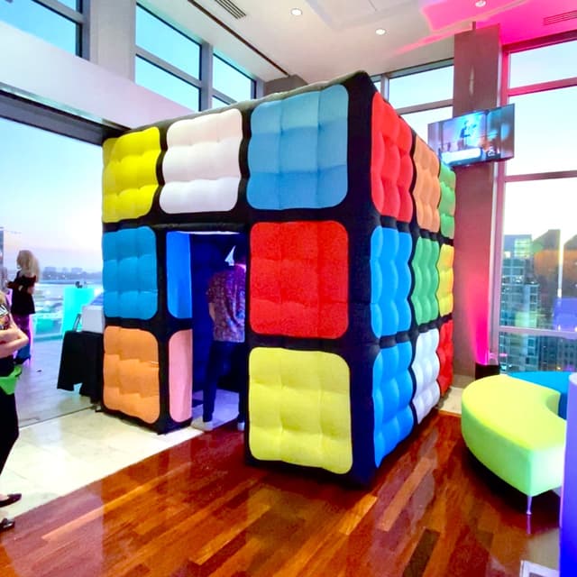 Rubik's Cube Photo Booth