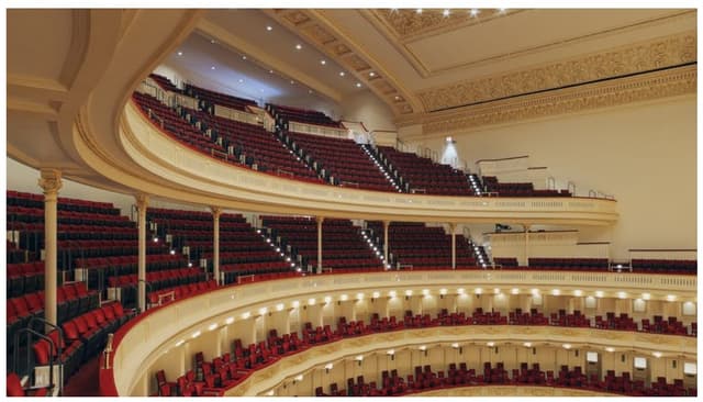 Isaac Stern Auditorium Ronald O Perelman Stage At Carnegie Hall Performance E In New York Ny The Vendry
