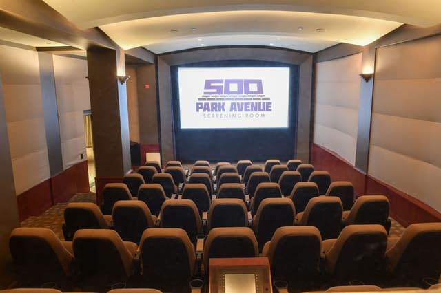 500 Park Avenue Screening Room