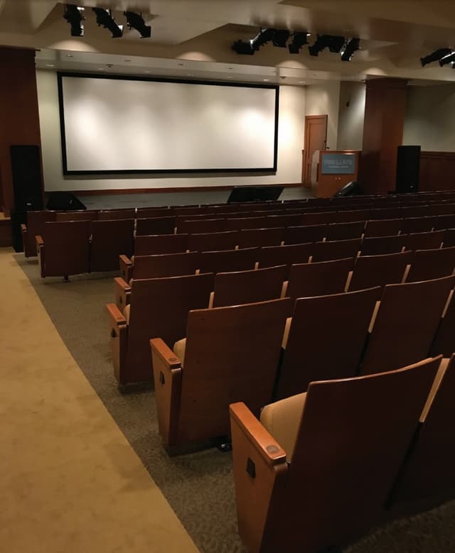 Auditorium and Reception Area 