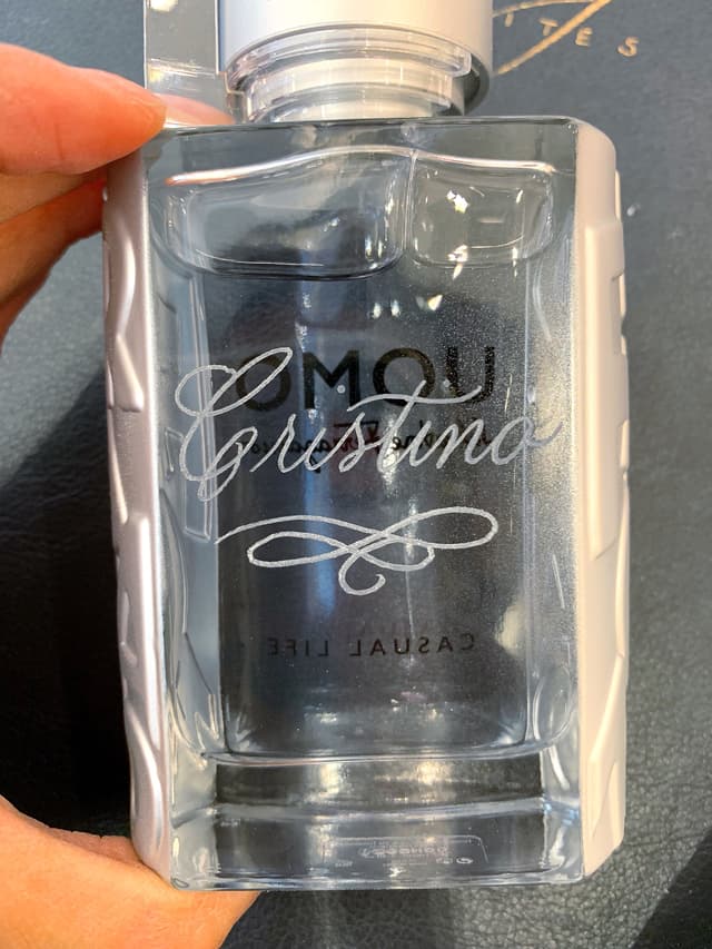 Father's Day Fragrance Engraving