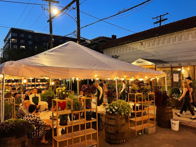 The Patio & Greenhouse