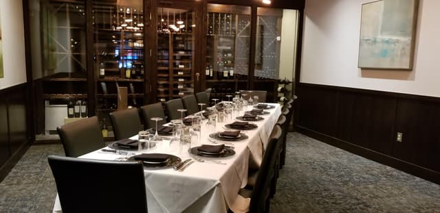 Wine Room Set up for 14 with long table.jpg