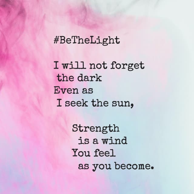 #BeTheLight Virtual Poetry Event - 0
