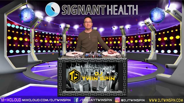 Live Virtual DJ Set For Signant Health - 0