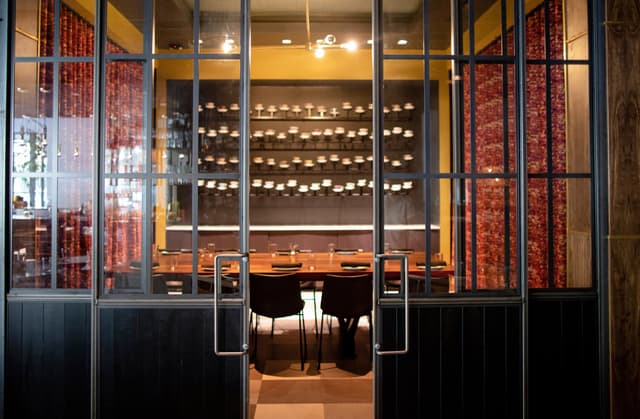One Semi-Private Dining Room 
