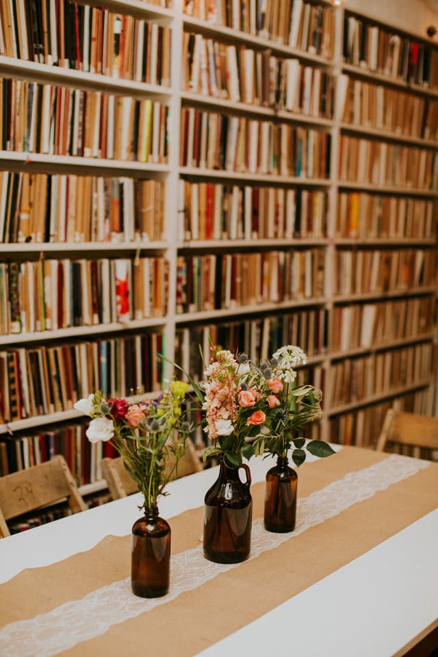 Wedding at the Sketch Book Library 