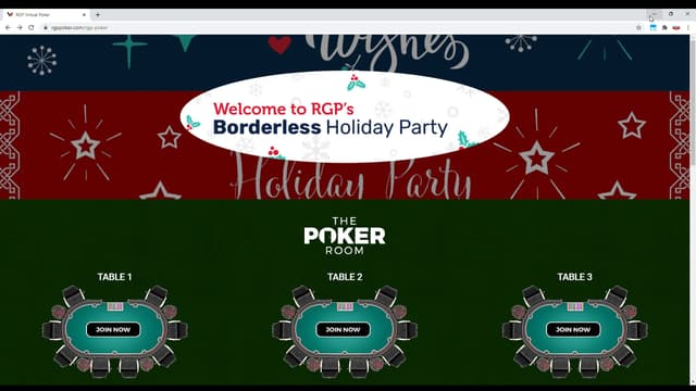 RGP Borderless Holiday Party