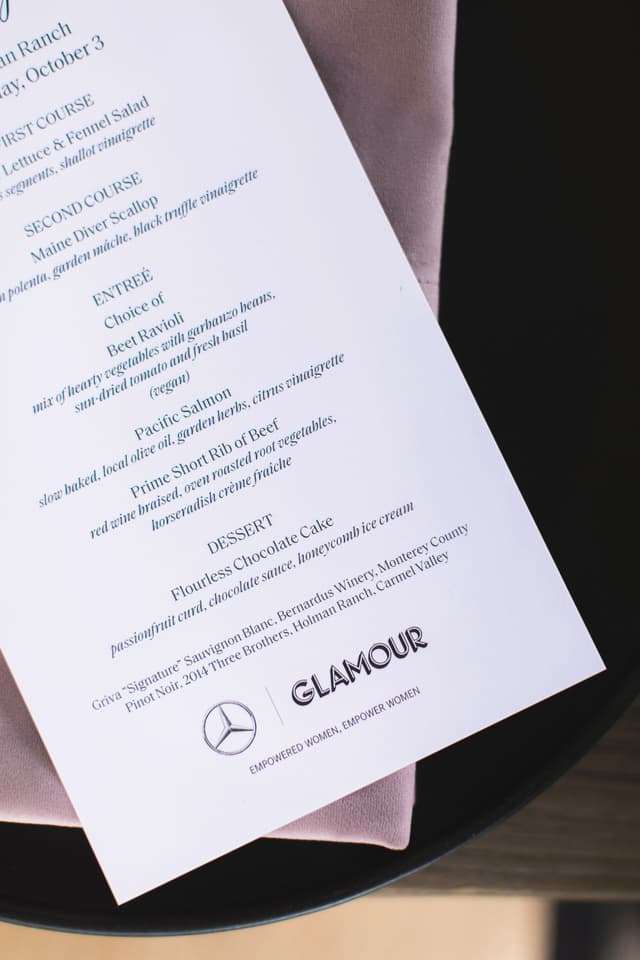 Glamour x Mercedes-Benz Carmel Dinner - 0