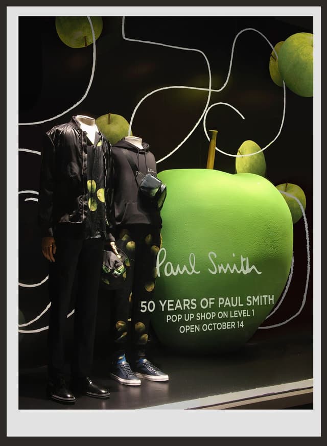 Bloomingdale's Window for Paul Smith 