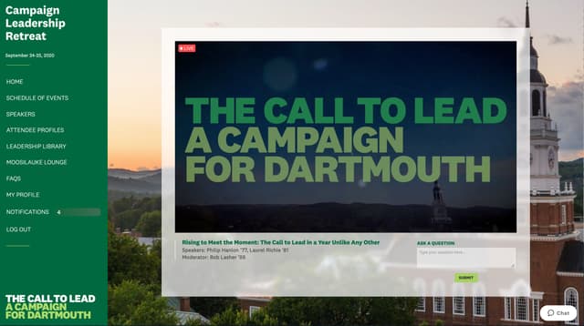 Dartmouth Campaign Leadership Retreat