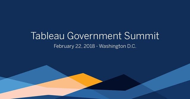 Tableau Government Summit - 0