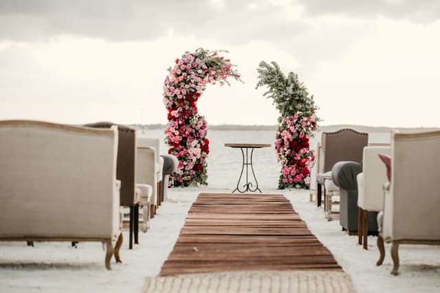 Luxury Pink Wedding in the Caribbean