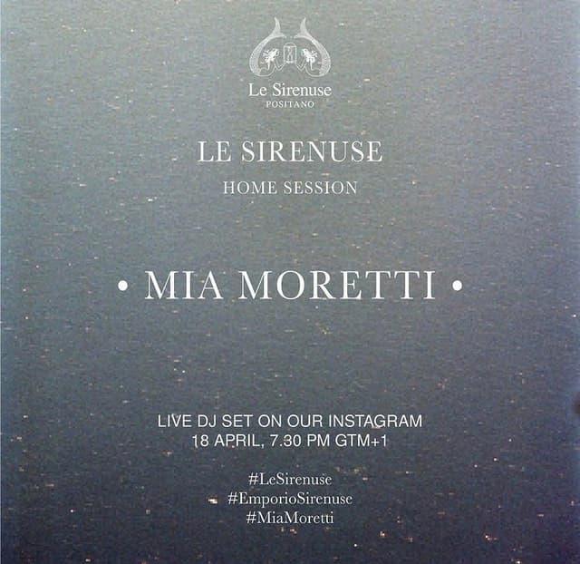 Mia Moretti at Le Siranuse Home Session 