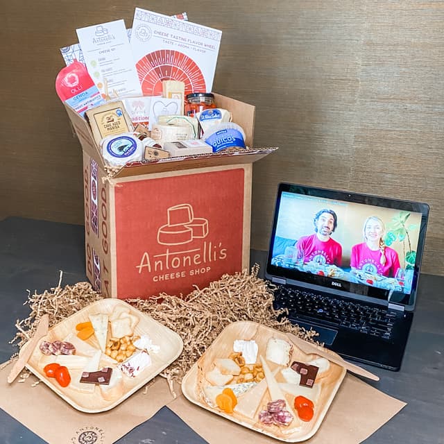 Virtual Private Cheese Tasting Activity