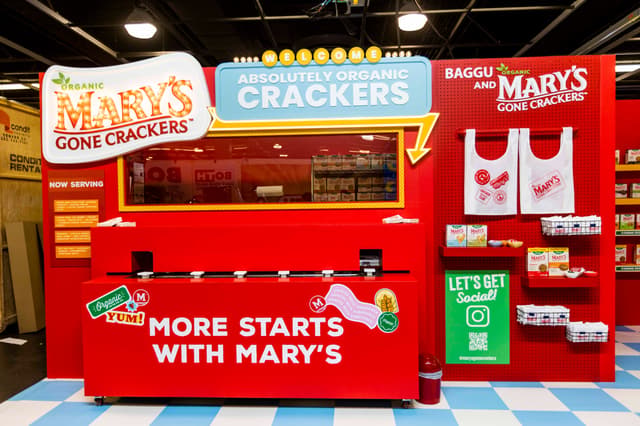 Mary's Gone Crackers at Expo West