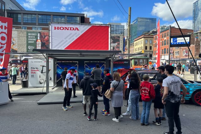 Honda’s Red Bull Showrun Activation