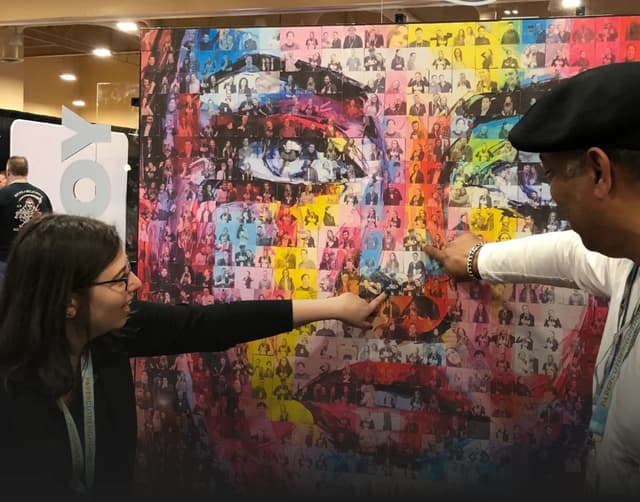 Photo Mosaic Wall