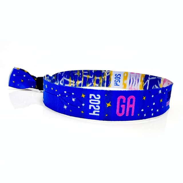 Custom Cloth Wristbands (RFID Optional) 