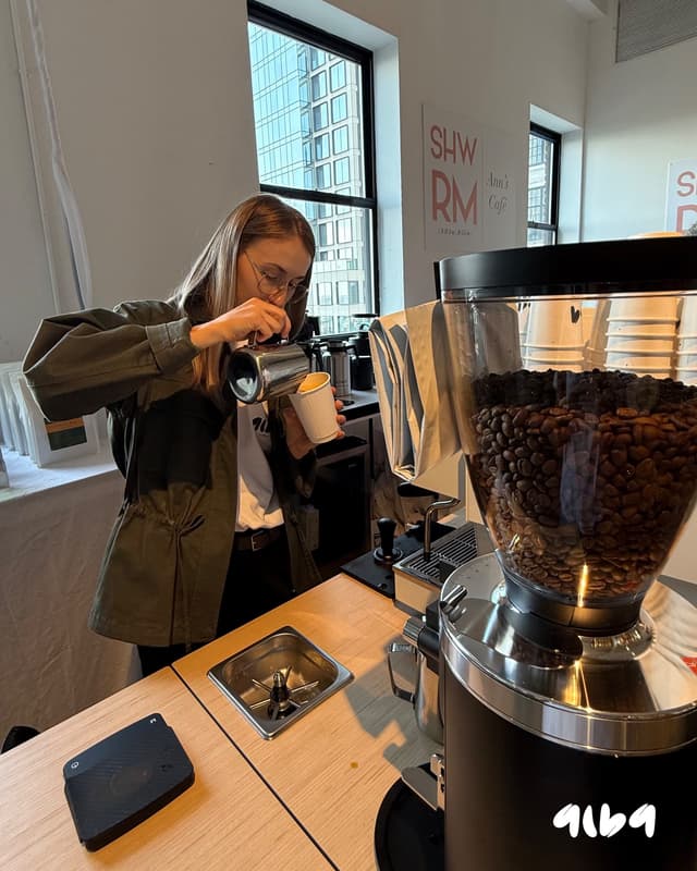 mobile coffee bar for events in nyc