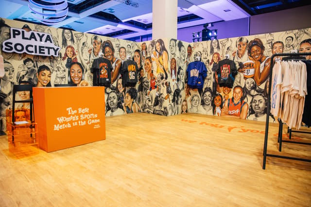 Playa Society Booth | WNBA Live 2024
