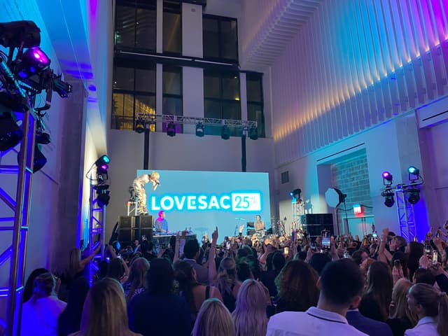 LoveSac 25th Anniversary Party 