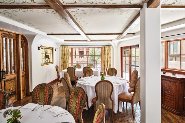 Goldener Hirsch Restaurant Private Dining Room