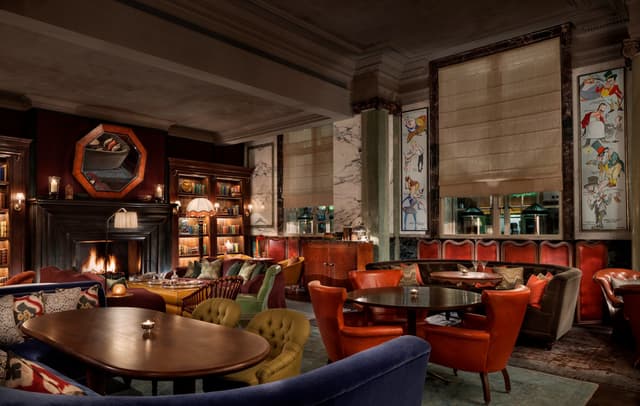 Rosewood London_Scarfes Bar_Art on walls.jpg