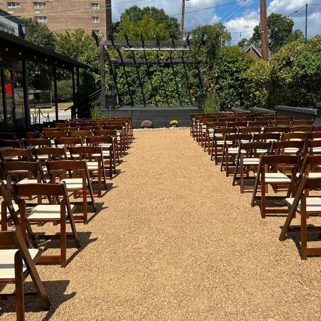 Garden Courtyard and Upper Deck