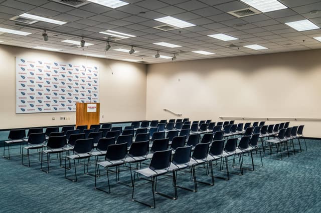 Post-Game Interview Room