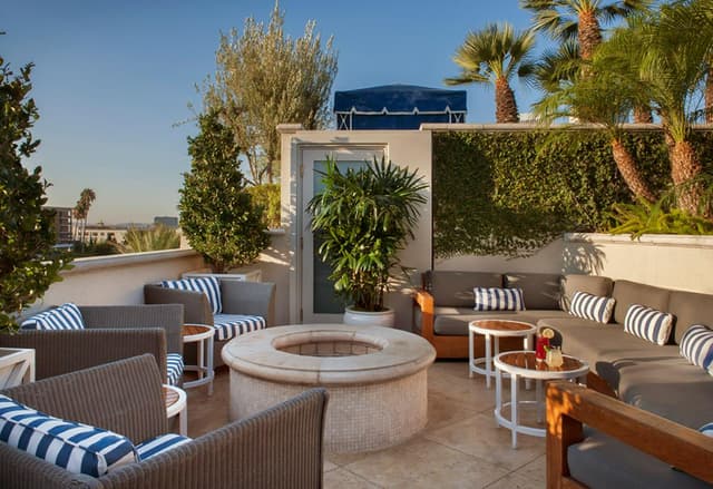 Full Buyout of The Roof Garden at The Peninsula Beverly Hills