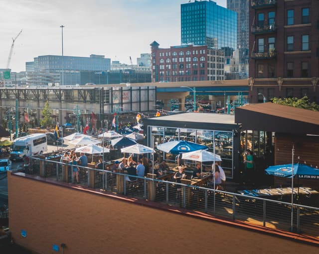 Portion of Rooftop Patio