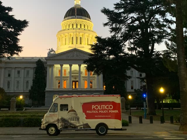 Politico Branded Coffee Truck