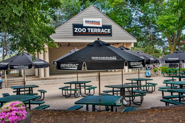 Generac Zoo Terrace Picnic Area