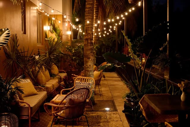 Canal Side Outdoor Patio