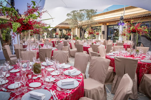 Terre Blanche Hotel Patio