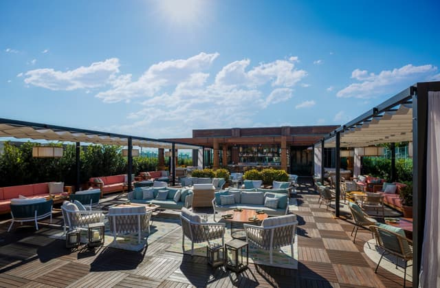Rosewater Rooftop Outdoor Lounge