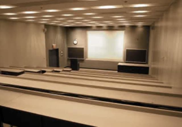 Weiss Research Building Lecture Halls 301 & 305