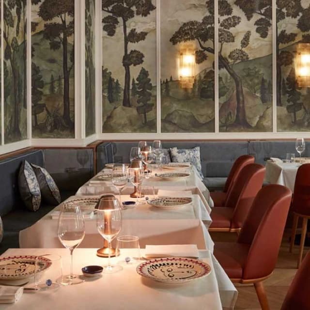 Dining Space at La Chambre Bleue