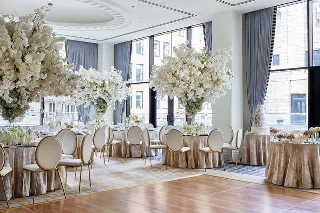 TWSH Gerdau Ballroom Wedding Daylight Dancefloor Florals.jpg