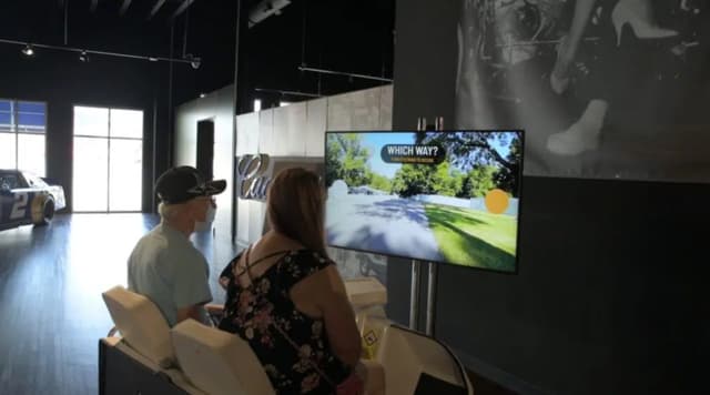 Interactive 360º Golf Cart Ride