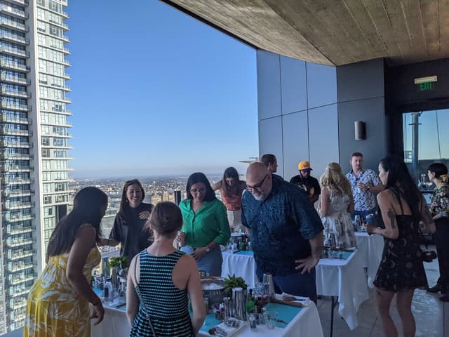 Rooftop Mixology with Winston & Strawn  - 0