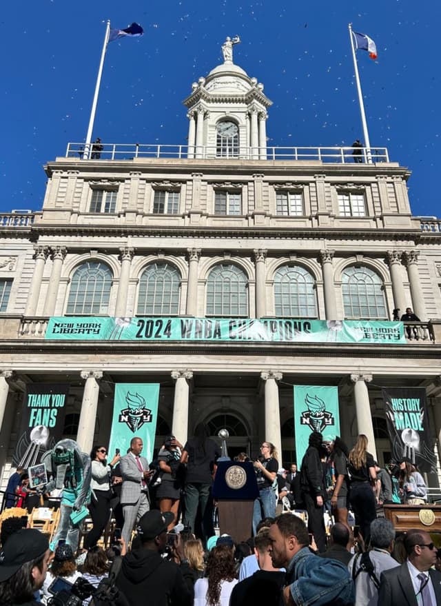 New York Liberty Championship Ceremony - 0