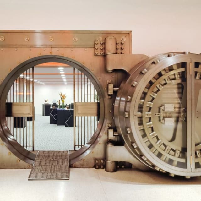 Bank Vault Room 