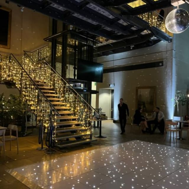 Atrium-fairy-lights-and-mirror-ball-530x530.jpg