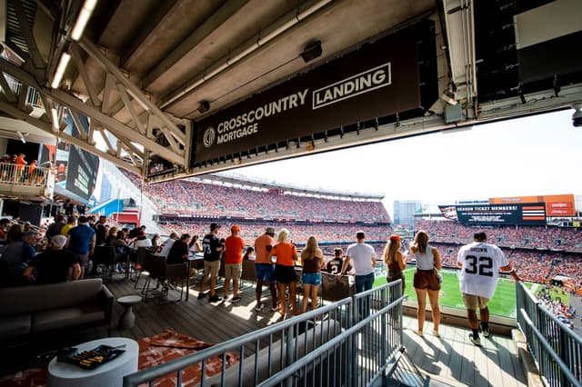 Crosscountry Mortgage Landing and Bud Light Balcony