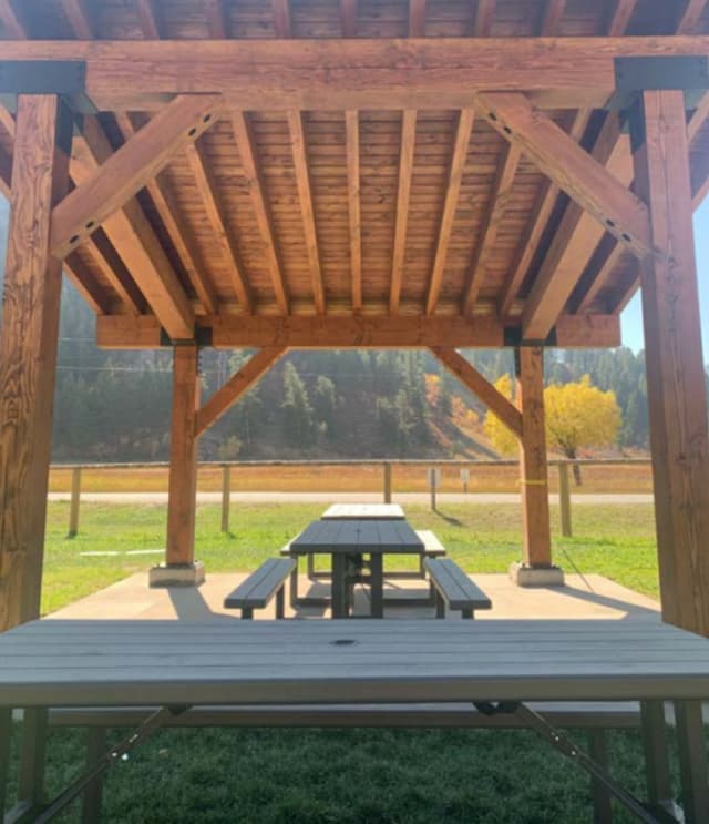 Poolside Picnic Pavilion